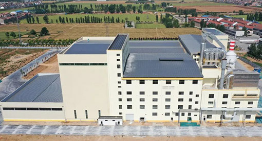 邁安德承建的河南漢永60萬噸小麥淀粉精深加工項目調試成功，二期成功簽約