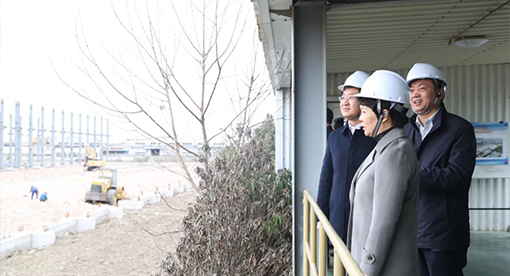 張寶娟書記視察邁安德春節(jié)后復工復產(chǎn)情況