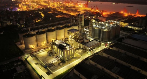 邁安德承建的路易達(dá)孚年加工96萬噸智能榨油廠